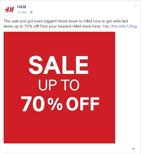 H&M SALE