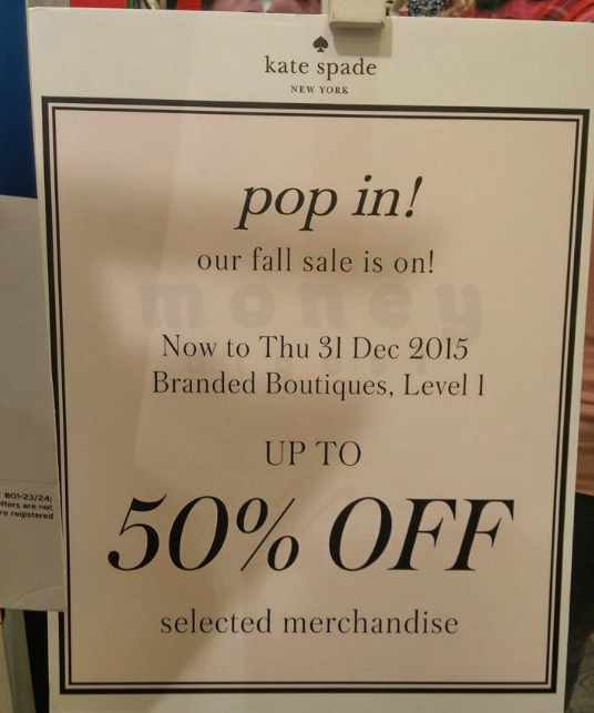 Kate Spade Pop in Sale