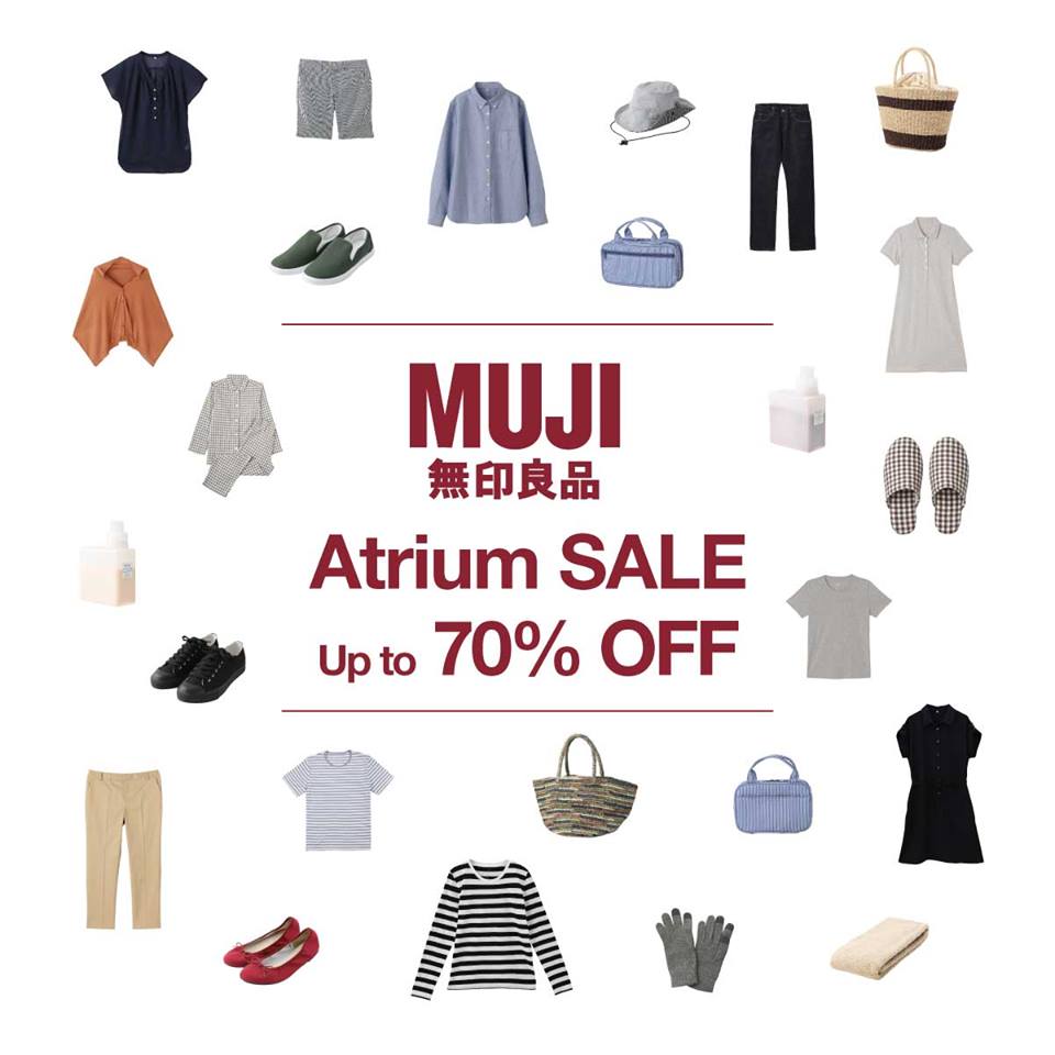 MUJI Atrium Sale