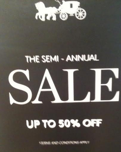 Semi Annual Sale Coach