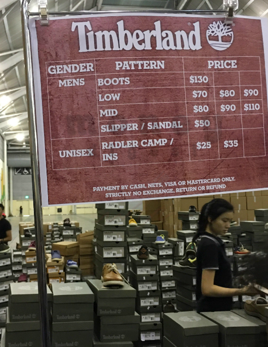 Timberland Warehouse Sale Price