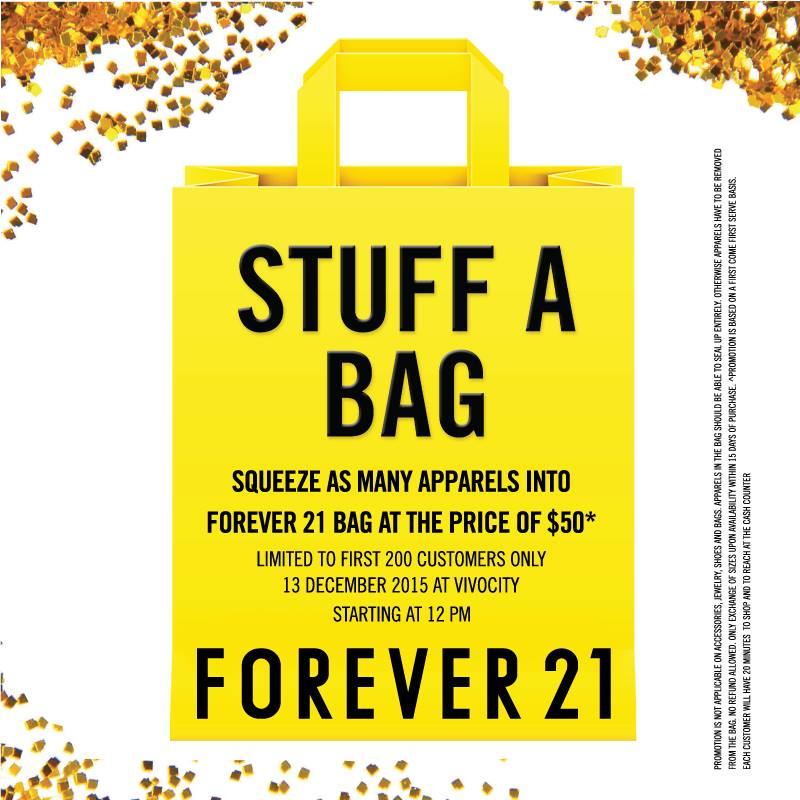 Vivocity Forever 21 Grab a Bag