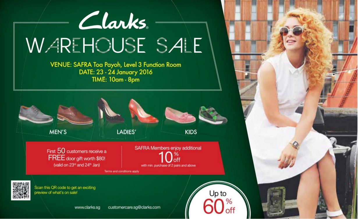 Clarks Warehouse Sale Ad