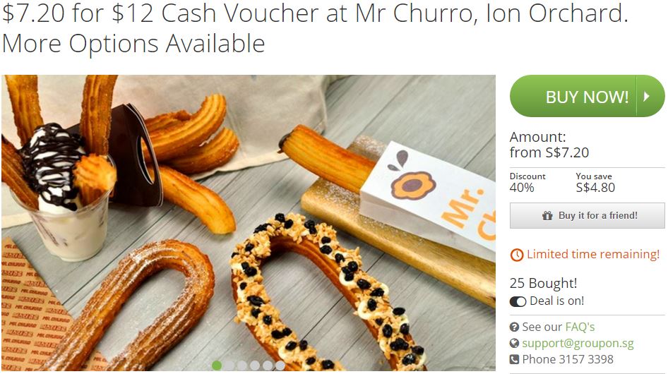 Mr Churro Groupon