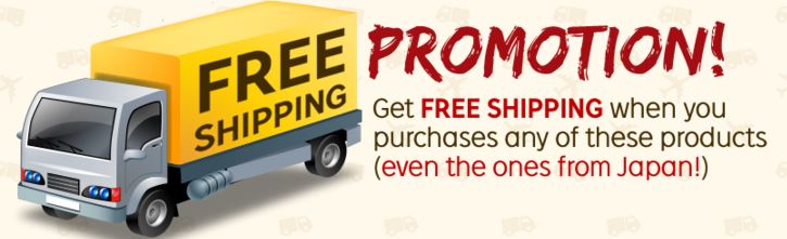 Rakuten Free Shipping Promotion