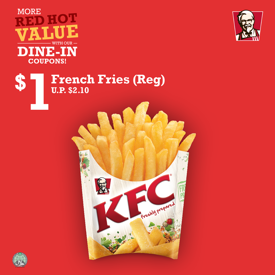 KFC Fries Coupon