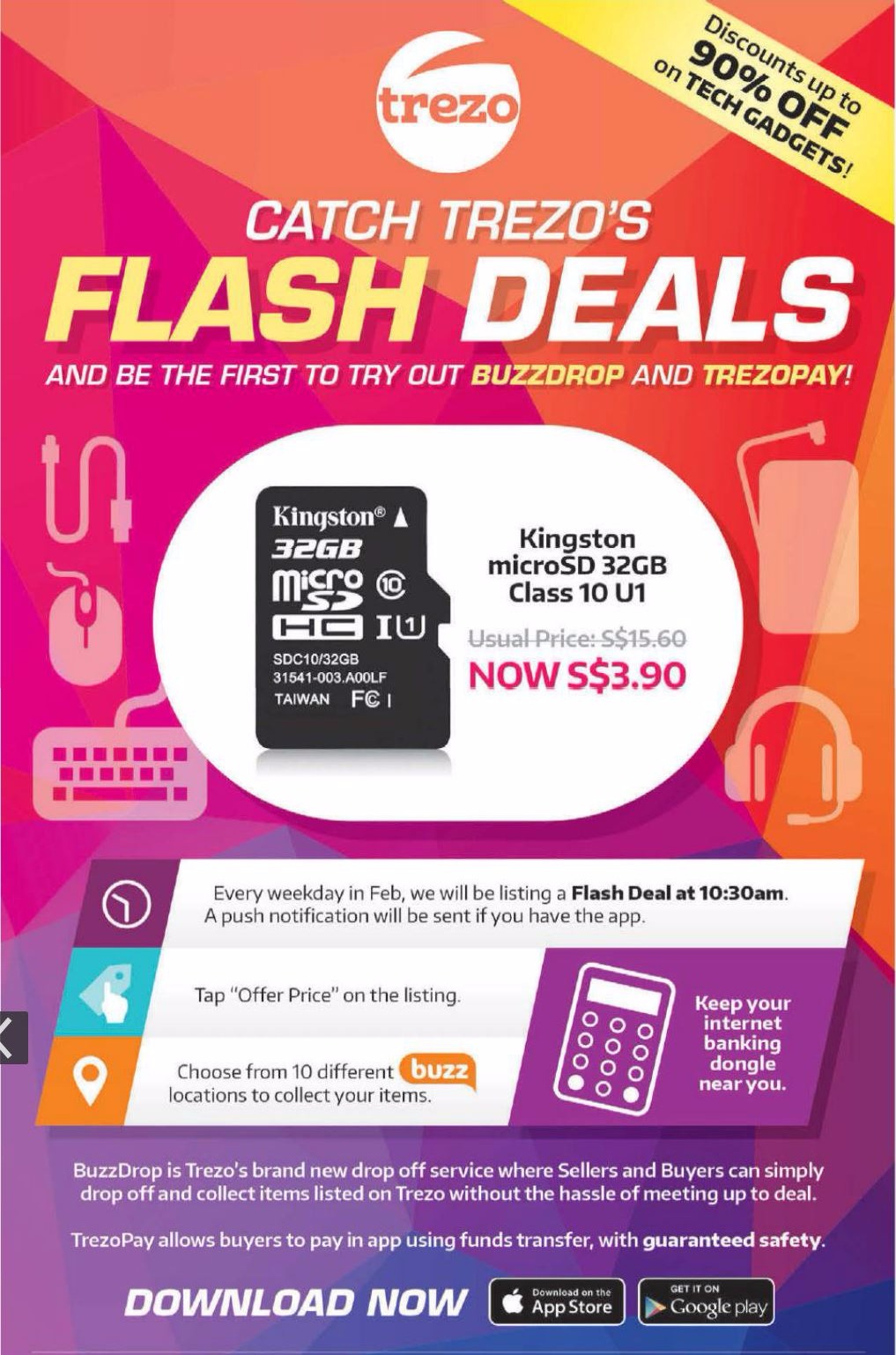 Trezo Flash Deal 12 Feb