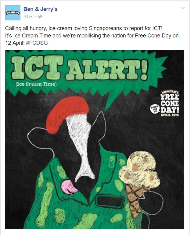 Ben Jerry FB