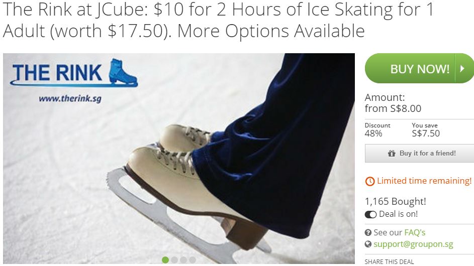 Groupon The Rink