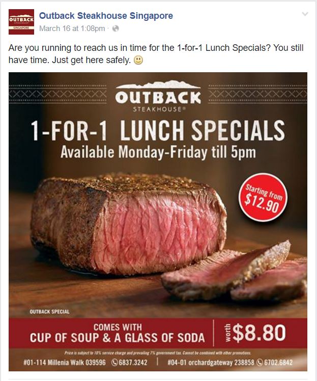Outback Steakhouse FB