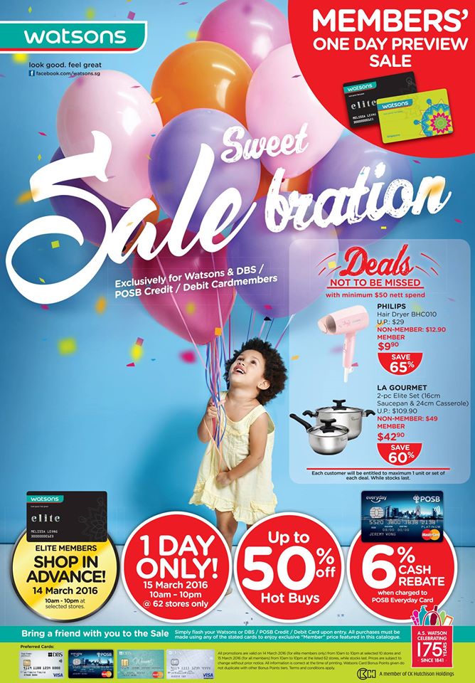 Watsons Sale 1