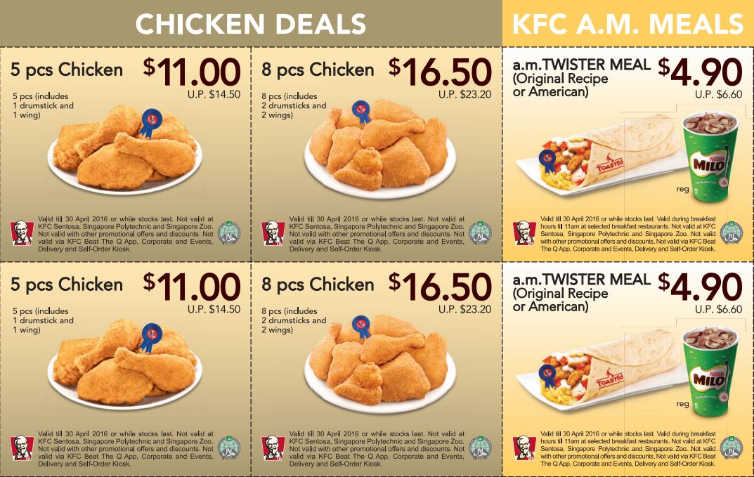 KFC Chicken Deal