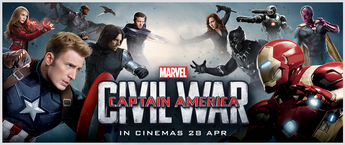 Marvel Civil War Banner