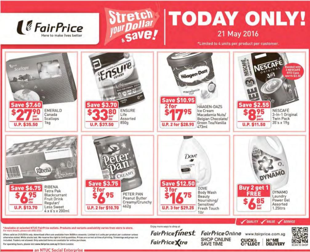 FairPrice Offer 21 May 16