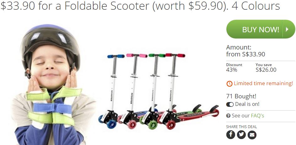 Foldable Scooter