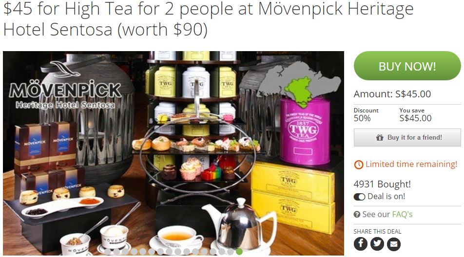 Movenpick High Tea