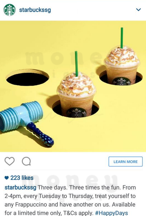 Starbucks 11 Instagram
