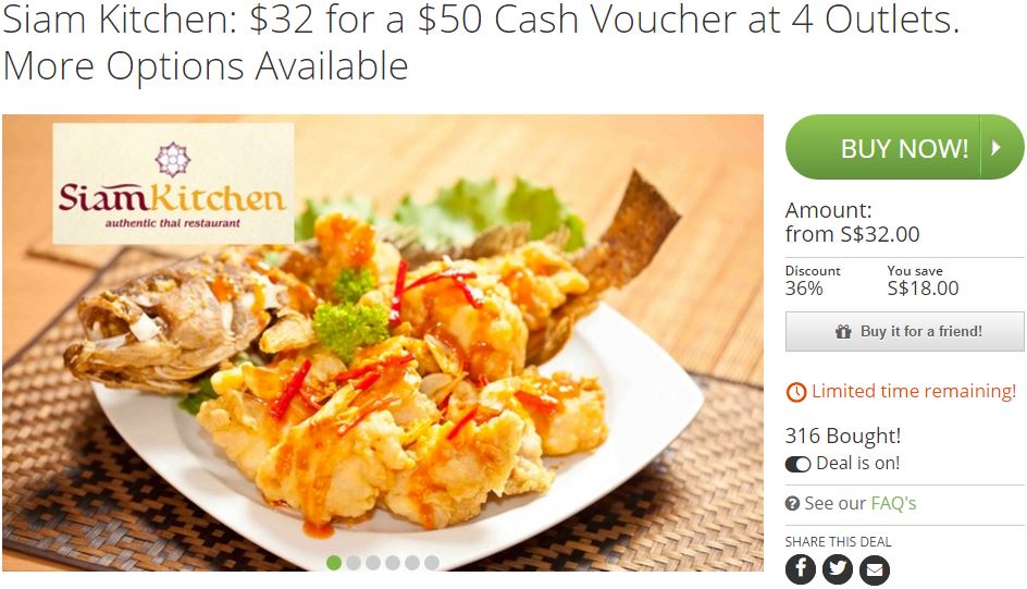 Siam Kitchen Groupon