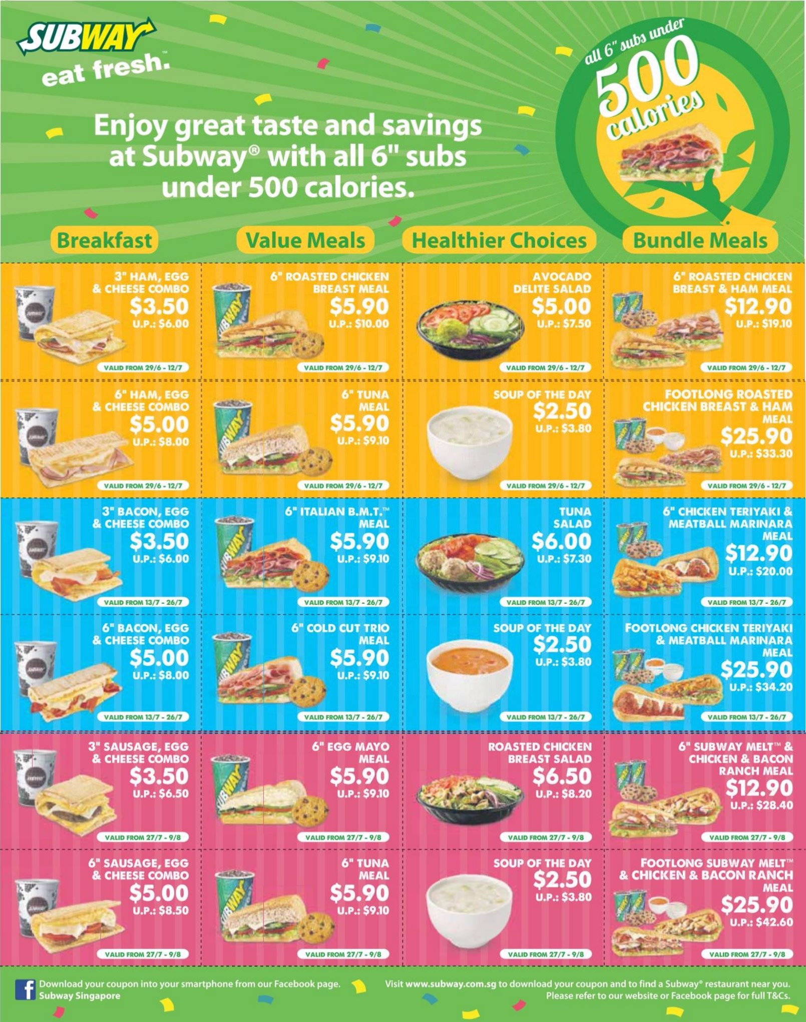 Subway Coupons 2016