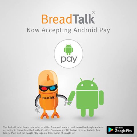 BreadTalk Android Pay