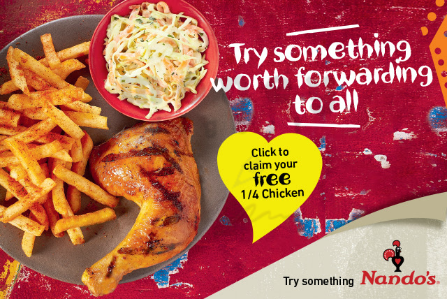 Nandos Free Chicken