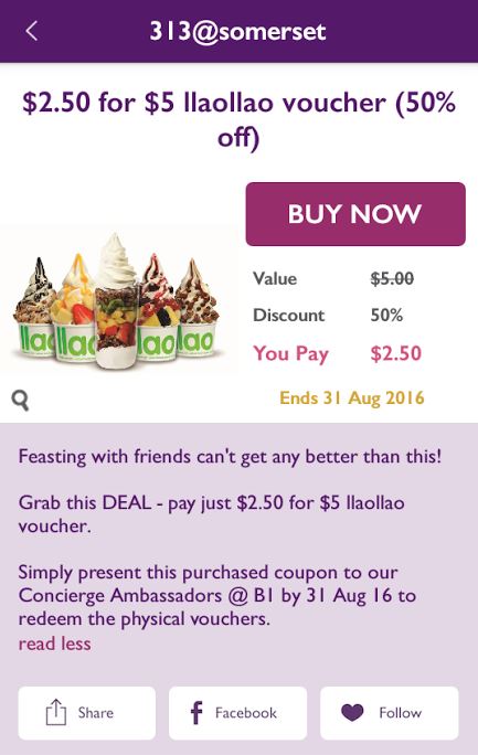 llaollao voucher