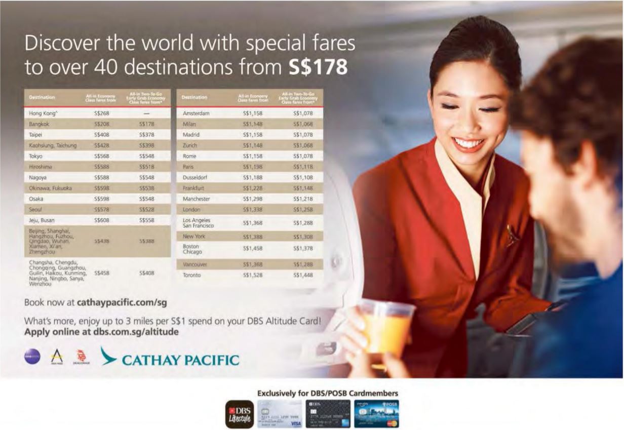 Cathay Pacific DBS
