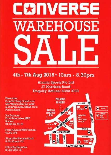 Converse Warehouse Sale 2016 2
