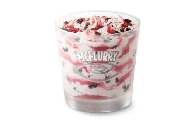 red velvet mcflurry