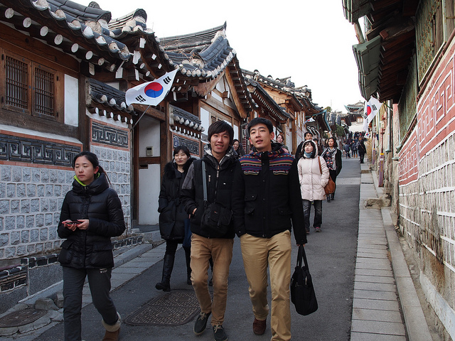 Bukchon Hanok Village  by Brian Holsclaw via Flickr