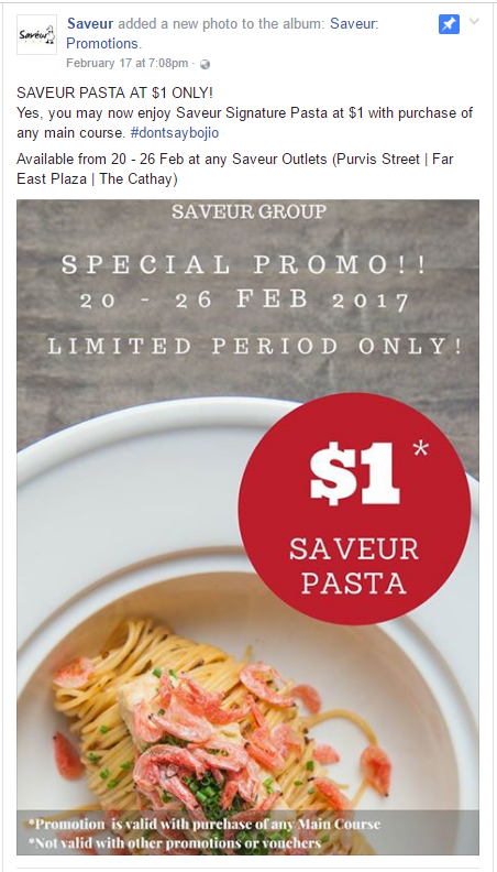 Saveur Pasta 1