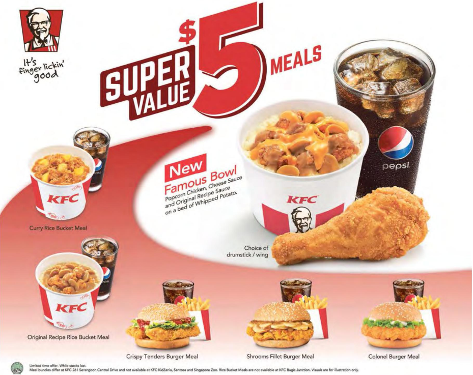 kfc 5 meal