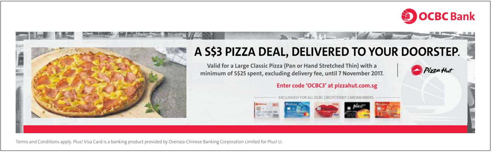 pizza hut ocbc