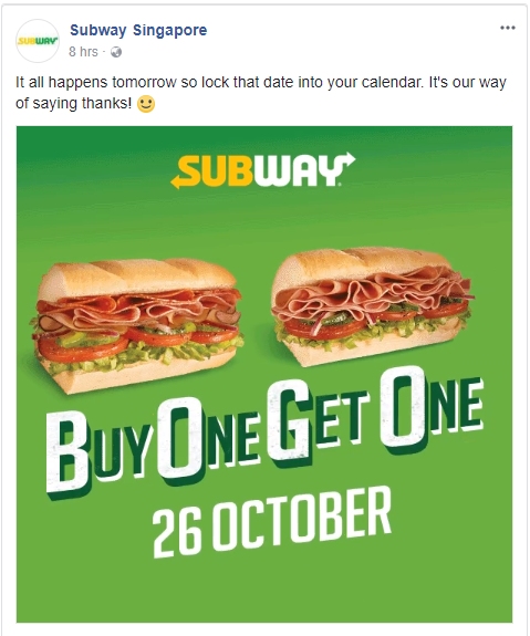 Subway SG