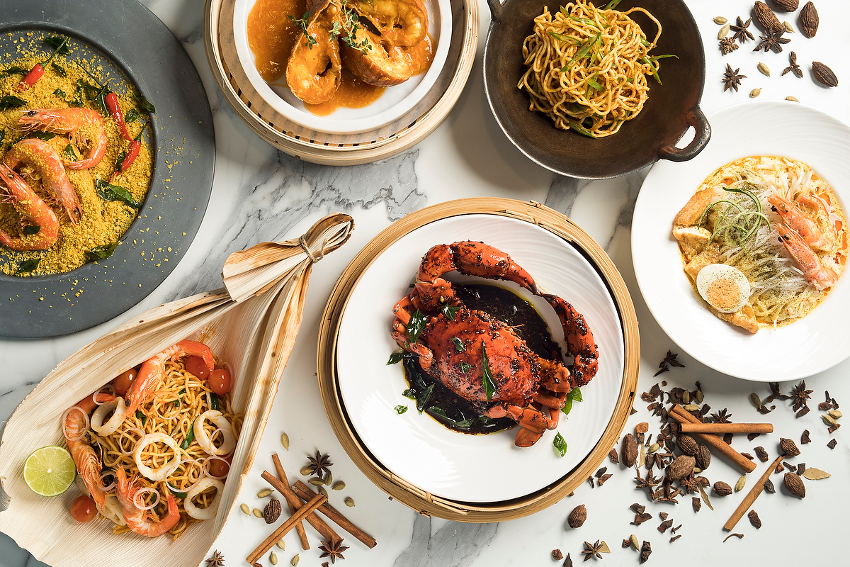 Buffet Spread - Asian Delights - Seasonal Tastes 2017