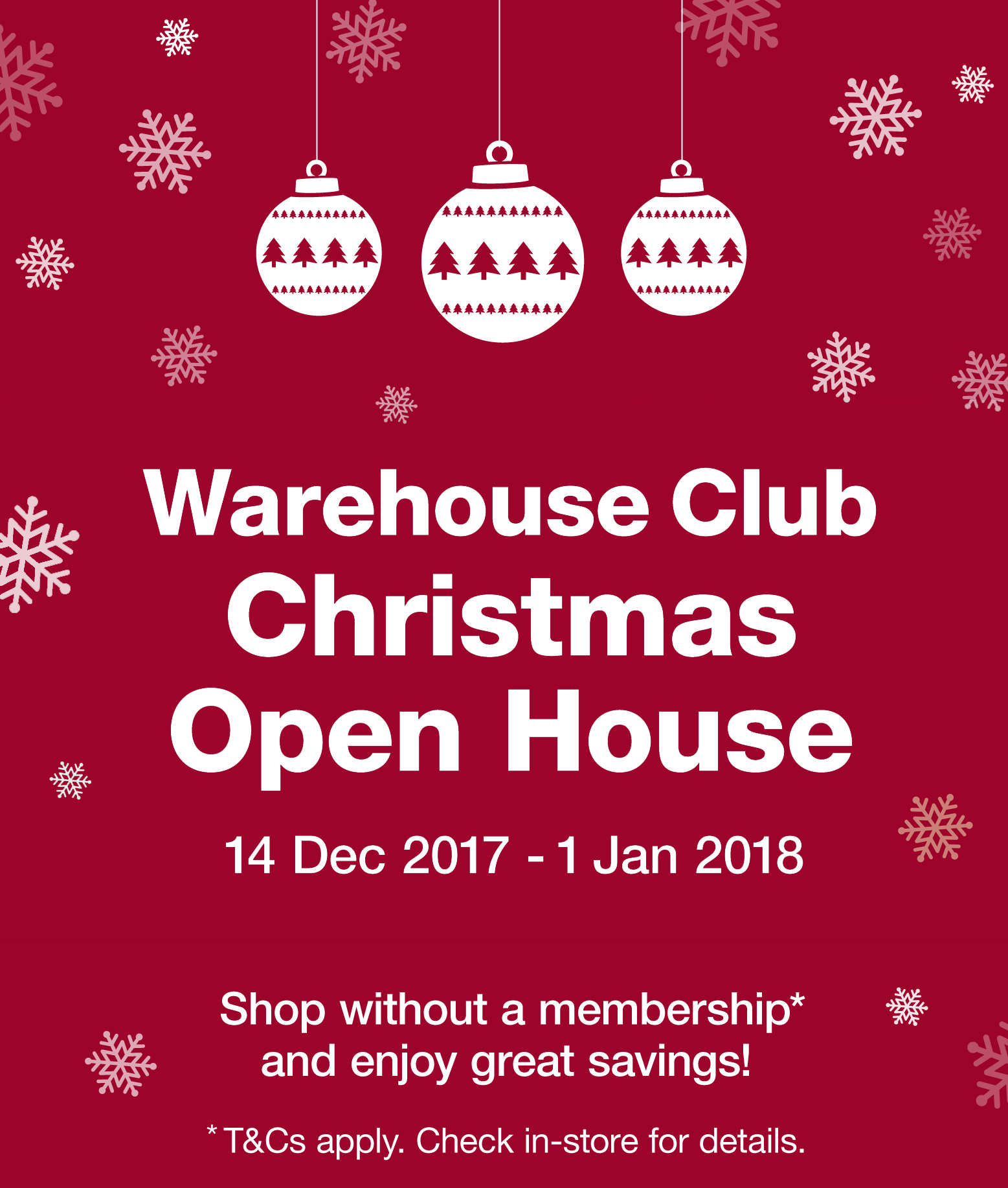 NTUC FairPrice celebrates Christmas by opening it 80,000 sqft mega