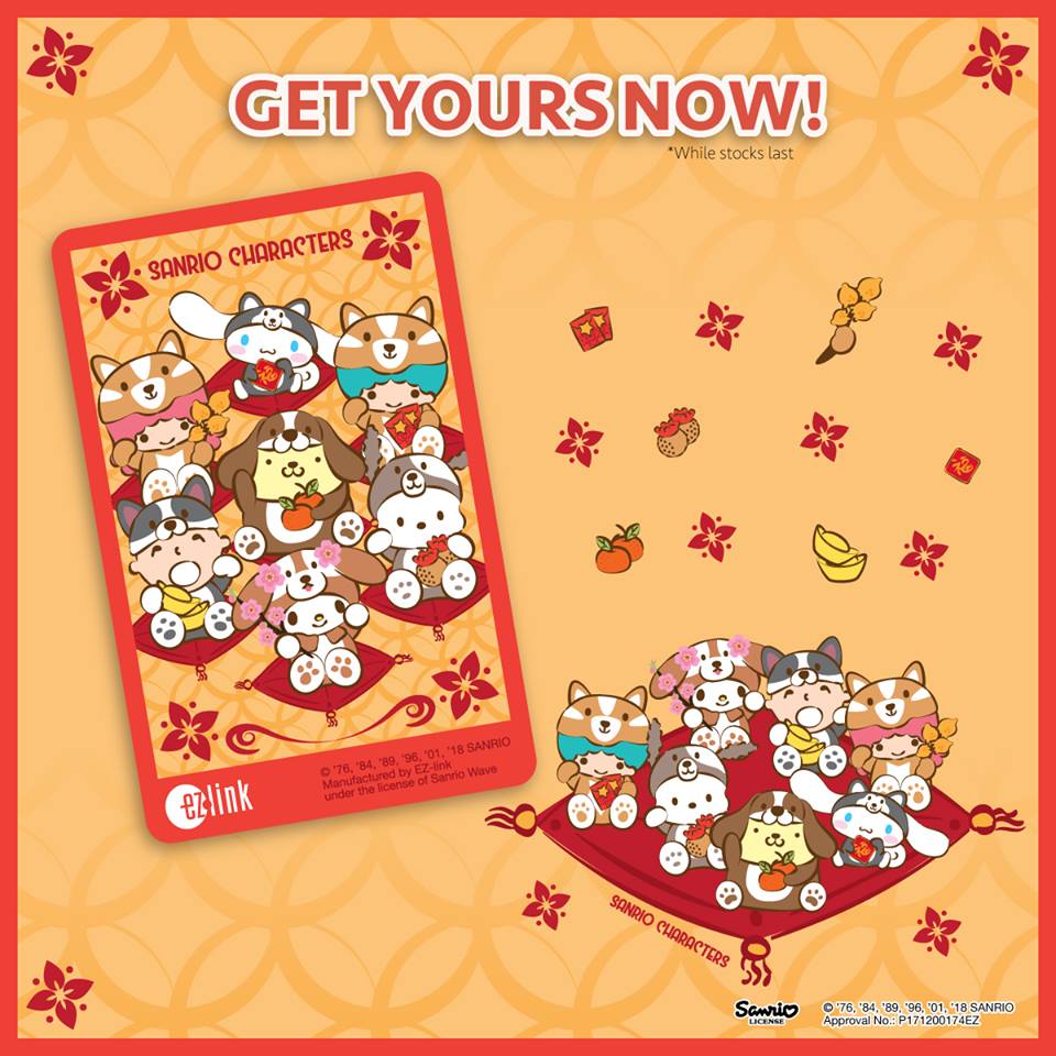 EZ-Link released NEW Sanrio ez-link cards for the upcoming Chinese New Year and Valentine’s Day - 1
