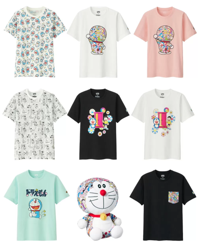 kaos doraemon uniqlo
