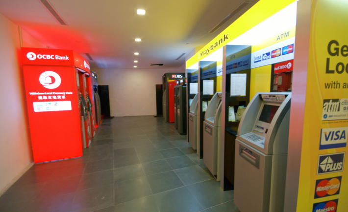 Singapore Bank ATMs
