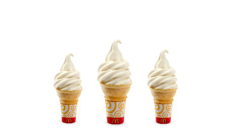 MacDonald Vanilla Cones