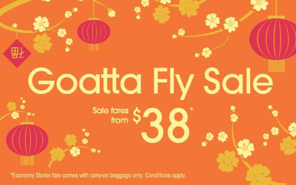 Jetstar Goatta Fly Sale