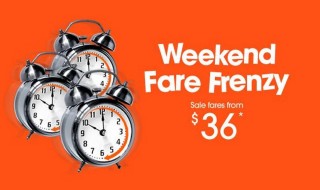 Jetstar Weekend Sale Frenzy