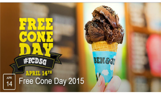 Ben & Jerry Free Cone Day