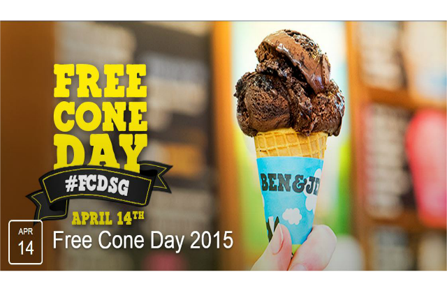 Ben & Jerry Free Cone Day