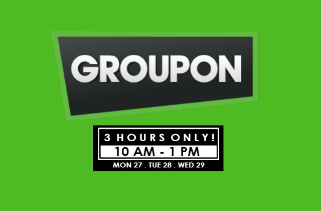 Groupon 3 Hours Featured