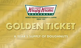 Krispy Kreme One Year Supply Doughnuts