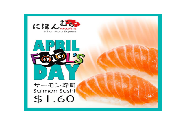 Nihon Mura Salmon Sushi Promo