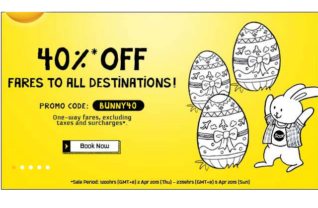 Scoot Easter Promo