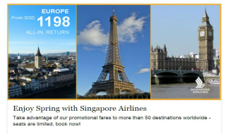 Singapore Airlines Spring Featured