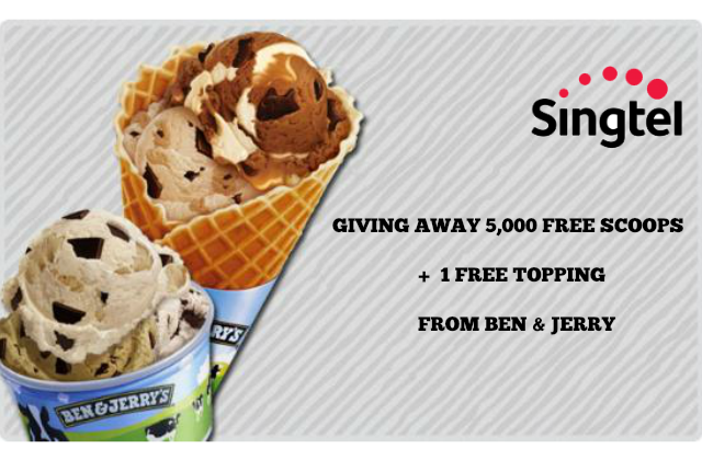 Singtel Ben Jerry